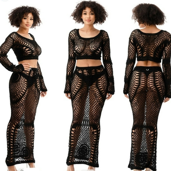 Vacation crochet 2 piece set - Picture 1 of 4